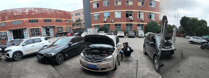 安信汽车遥控培训学校实车练习