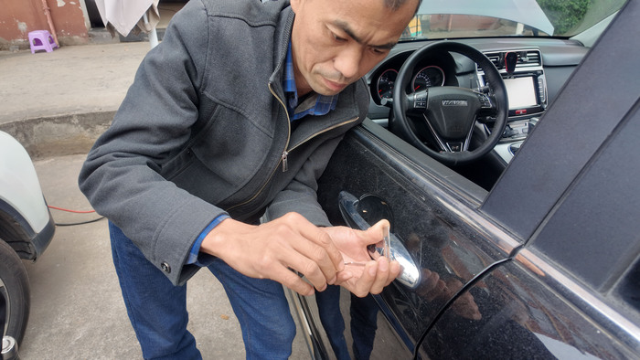 汽车遥控培训学校实操培训中