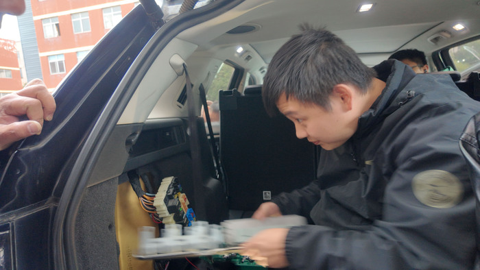 汽车遥控技术培训学校现场